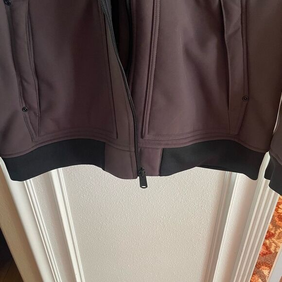 Men’s Duluth Trading Company Prudhoe Bay Brown Black Hooded Action Jacket XL - Picture 10 of 16